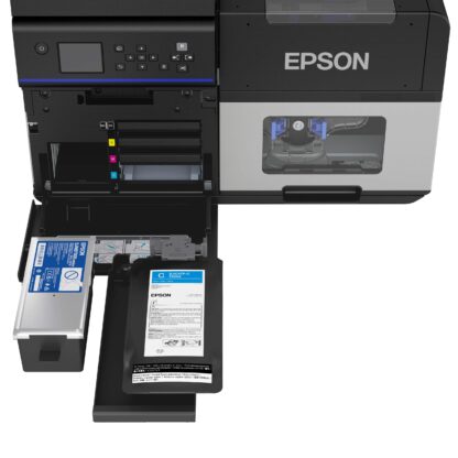 Epson ColorWorks C8000 Maintenance Box and Ink Cartridge Installation