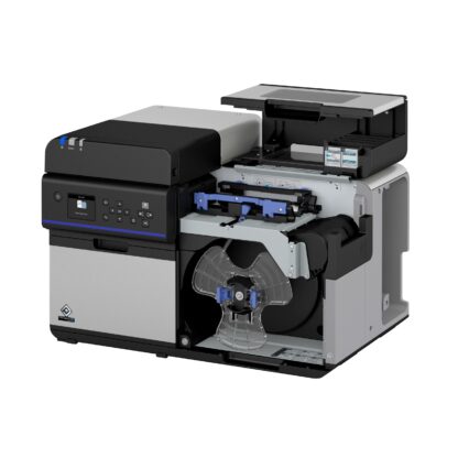 Epson ColorWorks CW-C8000 Open Internal Unwinder Label Roll Compartment