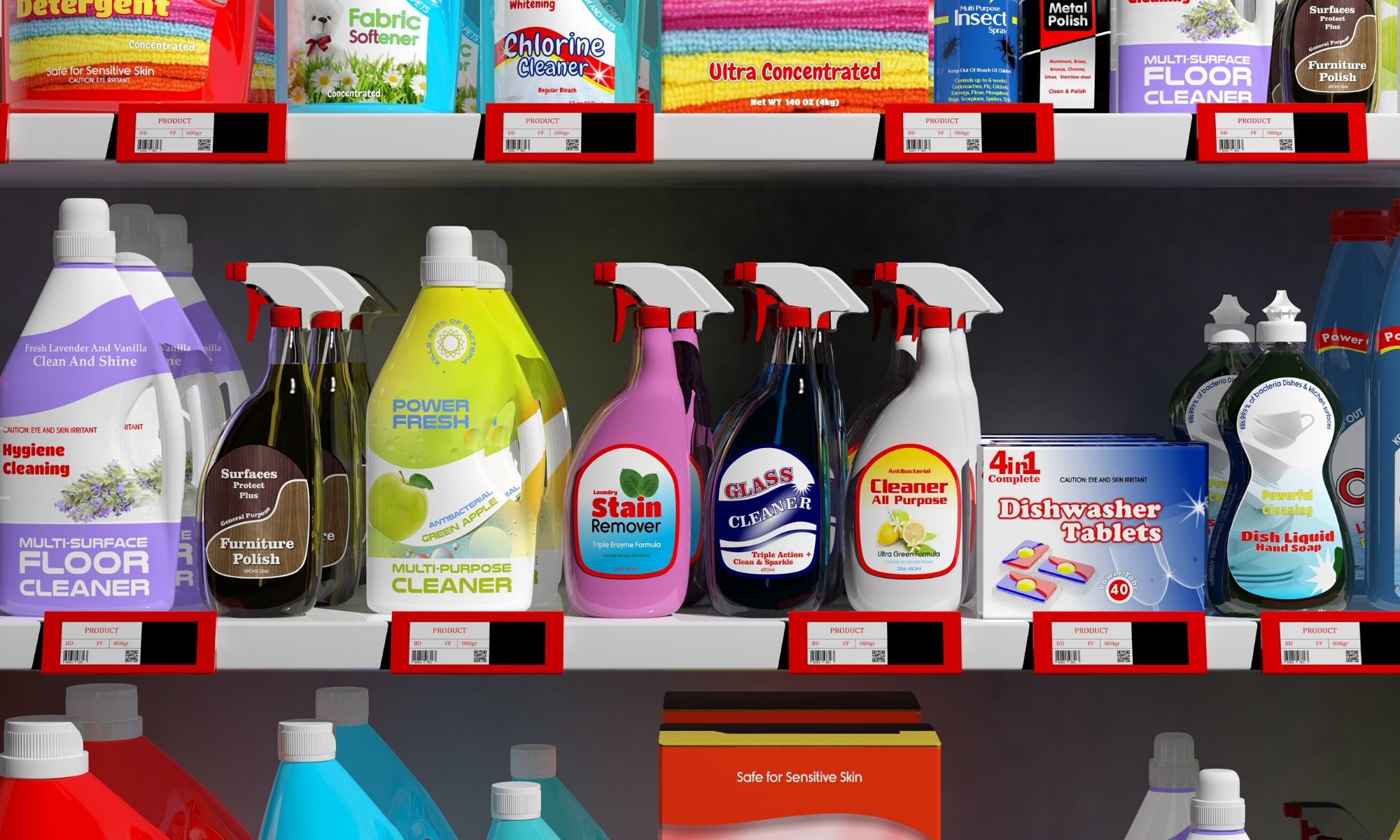 Tips for Designing Labels for Household Cleaning Products