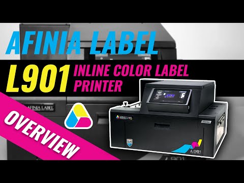 L901 Inline Color Label Printer - Afinia Label